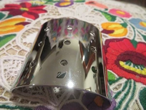 Swarovski Crystal Mini Tulip Flower HOLDER Silver Metal DISPLAY STAND Swan Logo! - Picture 1 of 4