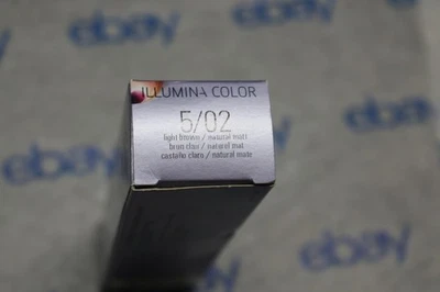 NEW WELLA Illumina Color permanent creme hair color 2oz. 5/02 light brown / matt - Image 1 of 2