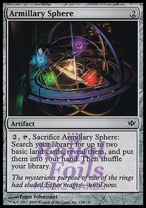 Armillary Sphere 2x FOIL CON MTG Conflux Common MINT artifact - Picture 1 of 1