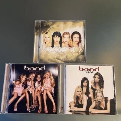 BOND 3 💿 LOT: Born, Shine & Classified   VG+   Fast 🚚 Foto 1 de 4