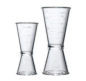 Set of 2 Measure CupDouble Head Wine Bar Tool for Bar Party Kitchen - Picture 1 of 5