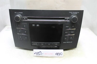 Reproductor de CD radio AM FM Suzuki Kizashi 2010-2011 3910157L01 módulo 910 7B2 Foto 1 de 4