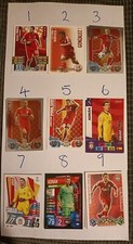 Select 1 Panini or Match Attax Liverpool's Player Cards inc Carragher, Hyypia ++