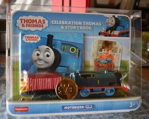 Thomas & Friends Trackmaster CELEBRATION THOMAS & STORYBOOK Battery Operated NEW - Picture 1 of 5