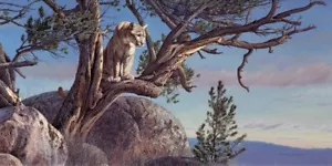 On The Alert, Kalon Baughan, Wall Art Print Poster 11" x 14" 1525 - Picture 1 of 1