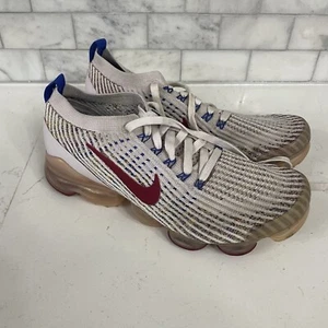 Nike Air VaporMax Flyknit 3 Blue Fury Shoes Womens Size 8.5 AJ6910-501 - Picture 1 of 11