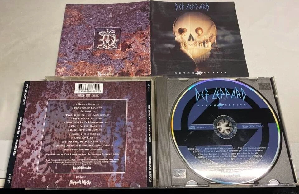 DEF LEPPARD - ''RETRO-ACTIVE'' - RARE NWOBHM CD 1993 - Bild 1 von 1