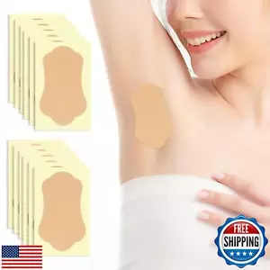 Underarm Sweat Pads 28 Pcs, Invisible Self-adhesive Cotton Armpit Antiperspir - Picture 1 of 5