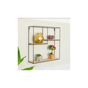 Estante de pared negro multisección CHELF - Elegante solución de almacenamiento - Imagen 1 de 6