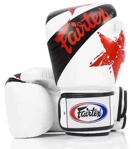 Fairtex BGV1 Muay Thai Boxing Glove Stars White (16oz) - Picture 1 of 2