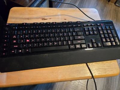 Microsoft Sidewinder X4 1421 USB Wired Gaming Keyboard KU-0951 Black - Image 1 of 3