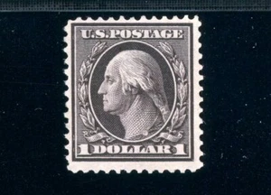 USAstamps Unused FVF US 1909 $1 Washington Scott 342 OG MNH - Picture 1 of 2