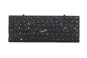 New Lenovo Yoga 2 Pro Yoga 2 Pro 13 Backlit UK Keyboard Black 25212819 - Afbeelding 1 van 2