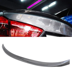 For BMW X6 F16 X6M F86 2014-2019 Carbon Fiber P Style Boot Trunk Spoiler Lip - Bild 1 von 11