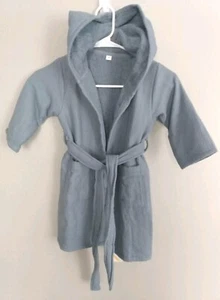 Sanlie Kids Youth Terrycloth Robe Critter Animal Hoodie Hooded Pockets S - Picture 1 of 10