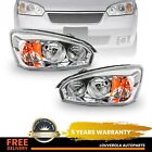 Headlight Assembly Left and Right Pair for 2004-2008 Chevy Malibu Headlights