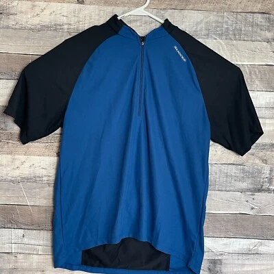 Camiseta deportiva de ciclismo Sugoi para hombre grande bloque de color 1/2 cremallera manga corta rendimiento Foto 1 de 4