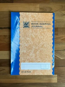 Rhino A4 Book Keeping Journal Double Cash 32 Pages New - Picture 1 of 4