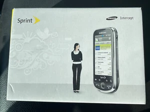 Samsung Intercept SPH-M910 Black Sprint Smart Phone - Picture 1 of 6