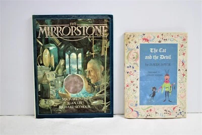 2 -1st Edtn. The Cat and the Devil by James Joyce/ The Mirrorstone by M. Palin  - Image 1 of 4