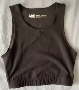 REI Co-op Reggiseno Donna Prenditi il Tuo Tempo Top Casual Yoga Fitness Nero XS - Foto 1 di 6