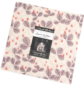 Love Letter Moda Layer Cake 42 100% Cotton 10" Precut Quilt Squares - Picture 1 of 5