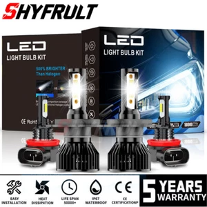 For Nissan NV350 Urvan 2014-2019 LED Headlights Hi/Lo Beam Fog Light Bulb H4 H11 - Picture 1 of 17