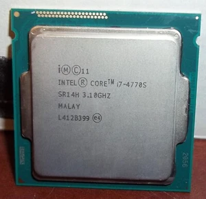 INTEL Core i7-4770S SR14H 3.10 GHz 8 MB 65 W SKU 13649 - Bild 1 von 1