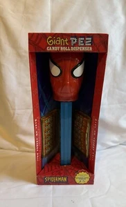 Seltener Marvel 12" Giant Spider-Man Pez spielt Spider-Man Titelsong 2005 in Box - Bild 1 von 11