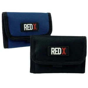 Mens Boys Canvas Tri-Fold Wallet by RED X Credit/Debit Card 2 Colours Change ... - Picture 1 of 7
