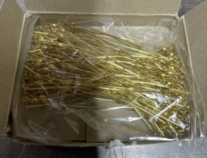 1200PCS Fishing Spinner Shaft Brass #10 3" - Picture 1 of 2