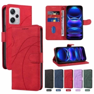 For Xiaomi Redmi Note 12 11 10 9 8 Pro 9S Wallet Card Holder Leather Case Cover - Picture 1 of 37