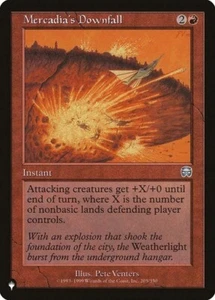 Mercadia's Downfall The List MTG Magic The Gathering - Picture 1 of 1