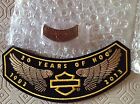 Harley Davidson Owners Group HOG 30th Anniversary Rocker Patch And Pin New 2013