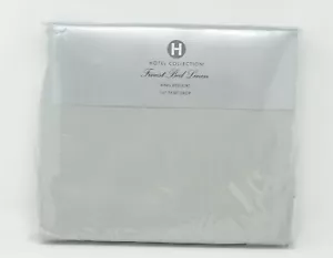 Hotel Collection Finest Silver Leaf Cotton Blend Bedskirt - KING - Neutral Taupe - Picture 1 of 4