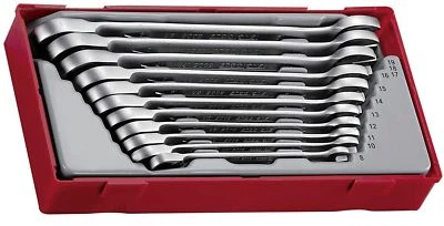 TENG TOOLS TT6511R 11 Piece METRIC RATCHET SPANNER WRENCH SET + CASE 8-19mm - Image 1 of 3