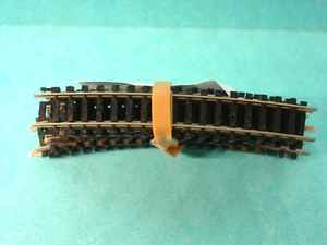 N Scale Atlas & Trix Curved Track   10 Pieces of 3 1/4" to 4" Track - Picture 1 of 1