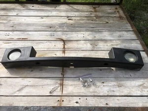 Hummer H2 Front Bumper Cover Trim w/ Fog Lights OEM 03-09 Black - Picture 1 of 17