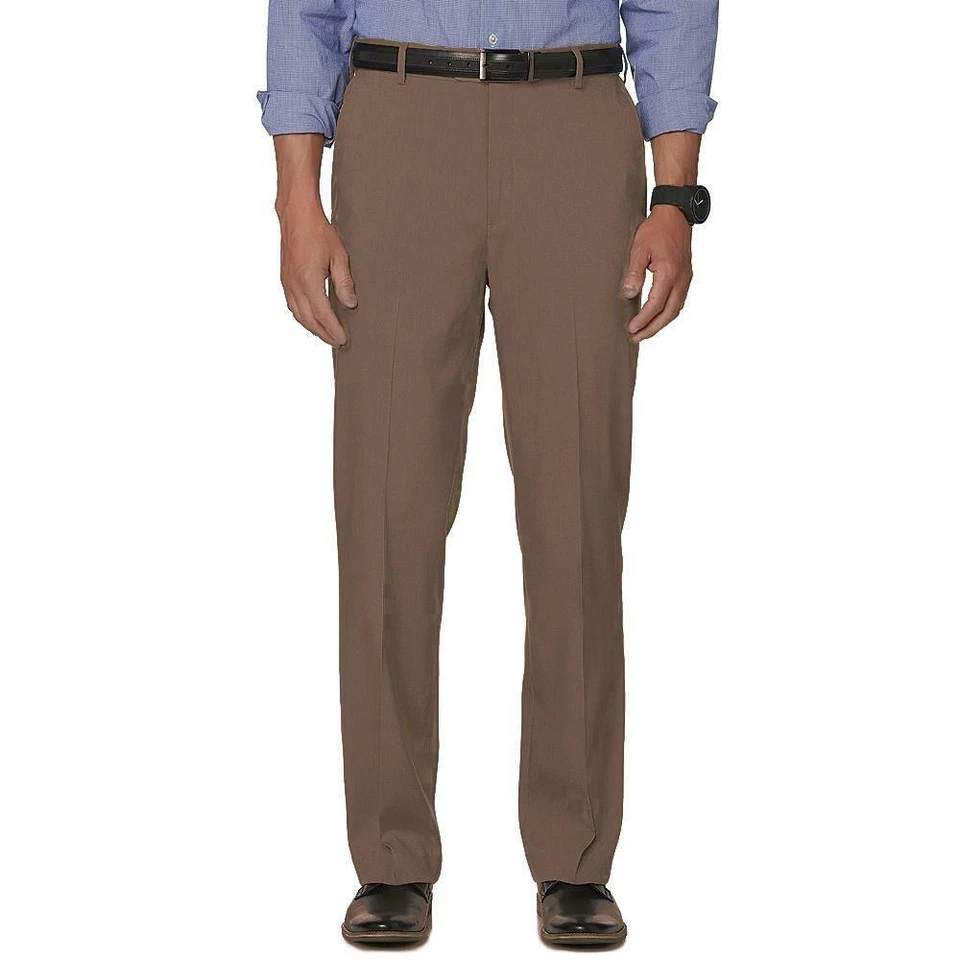 NEW MENS COVINGTON THE CLASSIC PERFECT DRESS PANT! FLAT FRONT OR PLEATED VARIETY - Image 1 of 1