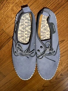 J CREW Gummisohle Ozeanblau ohne Etikett Herren Größe 10 super bequem 💗231 - Bild 1 von 6