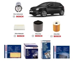 Kit Tagliando Bosch per Seat Ibiza IV SC 6J1,6P5 1.2 TDi 55 Kw 75 Hp - Imagen 1 de 9