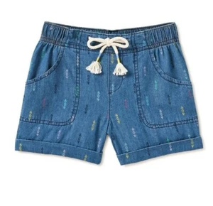 Pantalones Cortos Wonder Nation Niñas Azul Talla (18) -XXL Cordón Frontal Elástico - Imagen 1 de 3