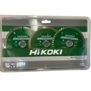 Hikoki 797230 125mm 3 Piece Diamond Wheel Pack - Picture 1 of 1