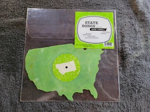 JOHN LINNELL STATE SONGS THEY MIGHT BE GIANTS USA GREEN VINYL MONTANA - Picture 1 of 3