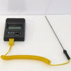 Termómetro digital laboratorio sonda de alta temperatura -50 a 750C Nuevo - Imagen 1 de 1