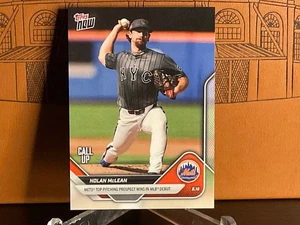 Nolan McLean, New York Mets #1 Overall Prospect - 2025 Topps Now…MLB Debut! - Picture 1 of 2