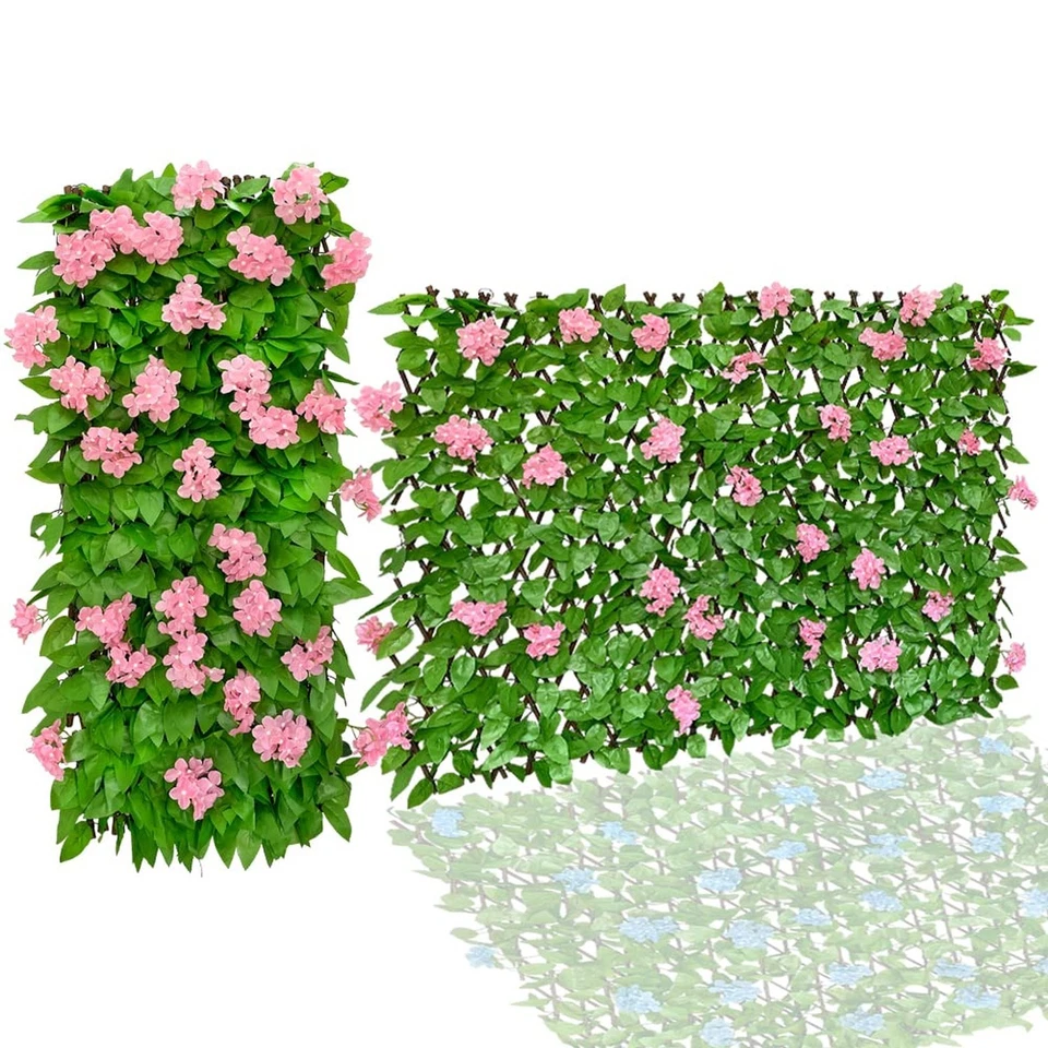 Valla Expandible Pantalla de Privacidad Imitación Hiedra Decorativa para Exterior Jardín Pared P... Foto 1 de 4