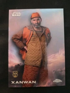 2025 Topps Chrome Star Wars #195 Xanwan variante di debutto  - Foto 1 di 2