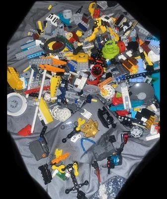 Lote de 3,75 libras Lego Bionicle Hero Factory Mech & Technic Foto 1 de 4