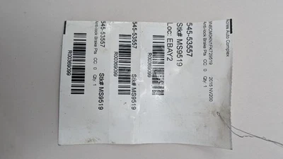 Used ABS Pump and Motor Assembly fits: 2015 Nissan Nv200 Assembly Cargo Van Grad Foto 1 de 4